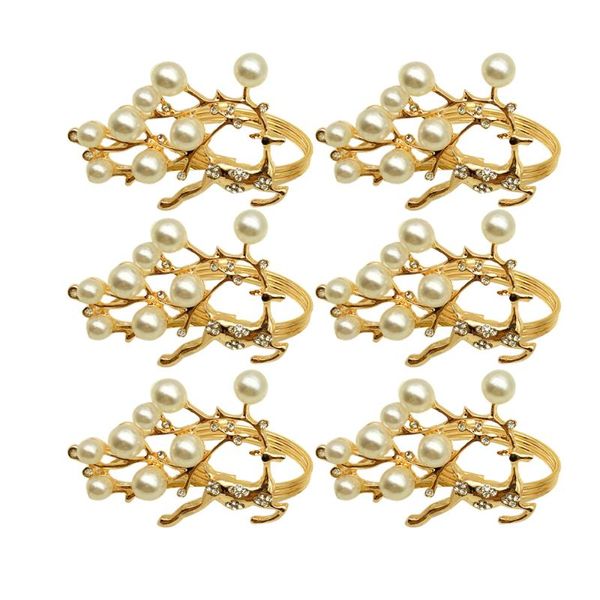 napkin rings 6pcs pearl fawn buckle hoop circle serviette holder for wedding el supplies table decoration
napkin rings 6pcs pearl fawn buckle hoop circle serviette holder for wedding el supplies table decoration