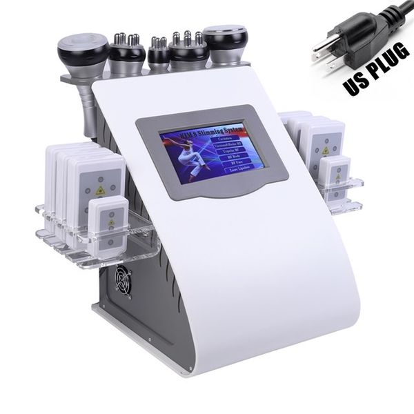 2020 new arrival 6 in 1 40k ultrasonic cavitation vacuum radio frequency laser 8 pads lipo laser slimming machine for home use
2020 new arrival 6 in 1 40k ultrasonic cavitation vacuum radio frequency laser 8 pads lipo laser slimming machine for home use