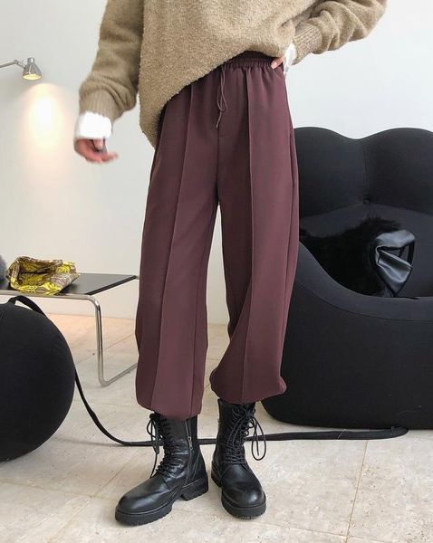 woman new model fashion trousers1, Black;white