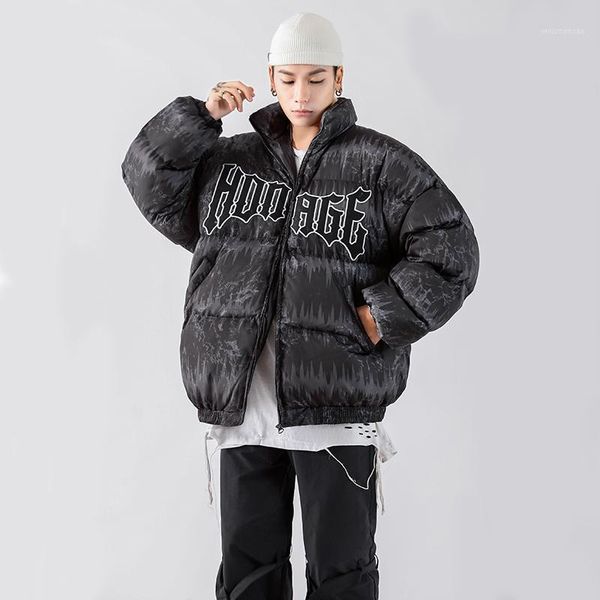 2020 letter embroidery jacket parka coat men winter thick streetwear strand collar padded outwear warm windbreaker jacket1, Black
2020 letter embroidery jacket parka coat men winter thick streetwear strand collar padded outwear warm windbreaker jacket1, Black