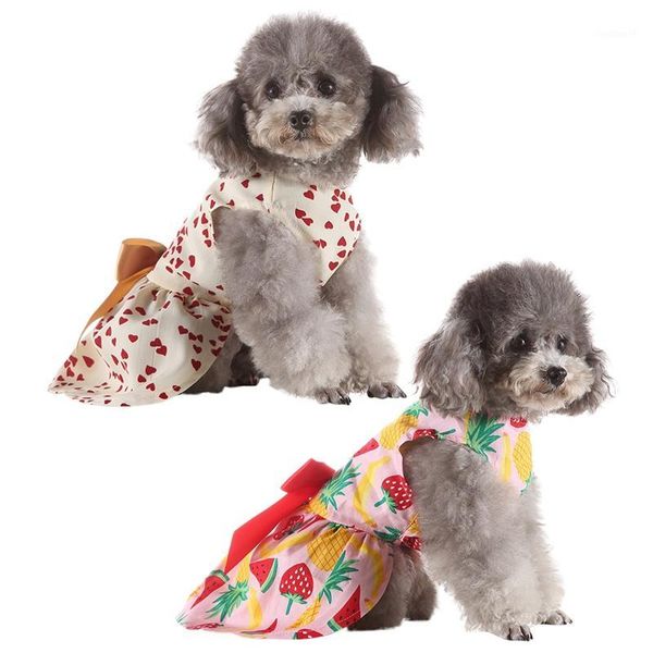 pet spring & summer costume small / medium dog sleeveless dress colorful fruits vest shirts dress1
pet spring & summer costume small / medium dog sleeveless dress colorful fruits vest shirts dress1
