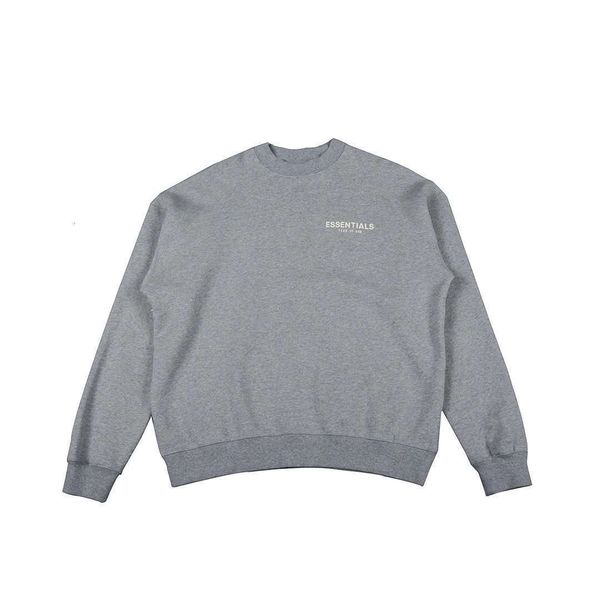 of fear god essentials 19ss double line small letter slogan round neck pullover for men and women's sweater trend, Black
of fear god essentials 19ss double line small letter slogan round neck pullover for men and women's sweater trend, Black
