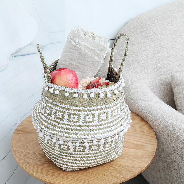 seagrass storage baskets garden flower pot natural rattan basket laundry basket container with handle foldable for home storage
seagrass storage baskets garden flower pot natural rattan basket laundry basket container with handle foldable for home storage