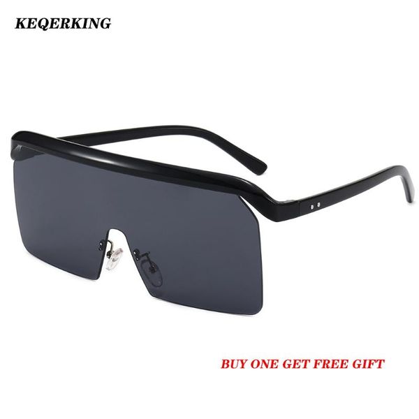 2020 futuristic one piece sunglasses men brand designer oversized square rimless leopard print sun glasses black shades women, White;black
2020 futuristic one piece sunglasses men brand designer oversized square rimless leopard print sun glasses black shades women, White;black