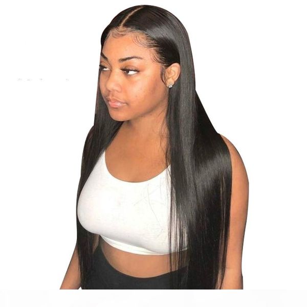 360 frontal lace front human hair wigs pre plucked long silky straight glueless full lace straight 360 wig with baby hair for women, Black;brown
360 frontal lace front human hair wigs pre plucked long silky straight glueless full lace straight 360 wig with baby hair for women, Black;brown