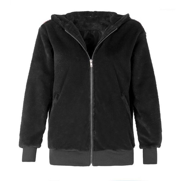 women's fur & faux female teddy bear coat autumn casual jacket women open stitch hooded long sleeve fuzzy jacket1, Black
women's fur & faux female teddy bear coat autumn casual jacket women open stitch hooded long sleeve fuzzy jacket1, Black
