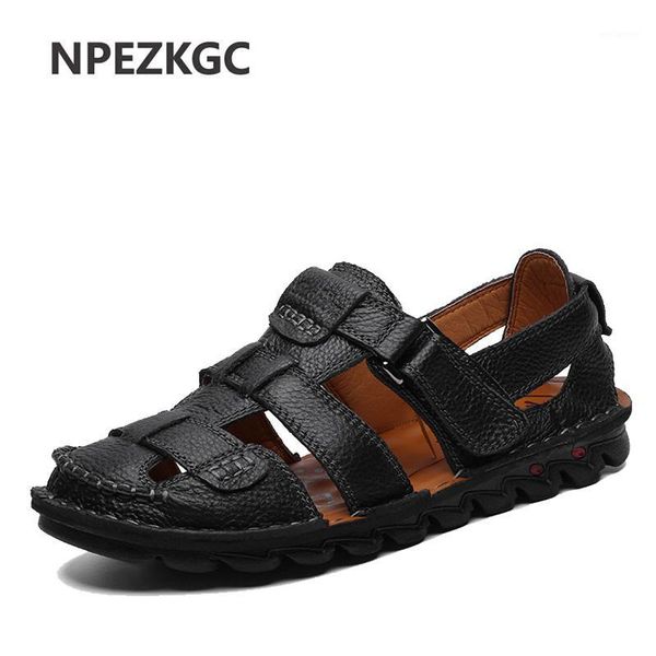 new sandals for men leather outdoor men's sandals casual beach comfortable summer men breathable rubber shoes 2020 large size 481, Black
new sandals for men leather outdoor men's sandals casual beach comfortable summer men breathable rubber shoes 2020 large size 481, Black