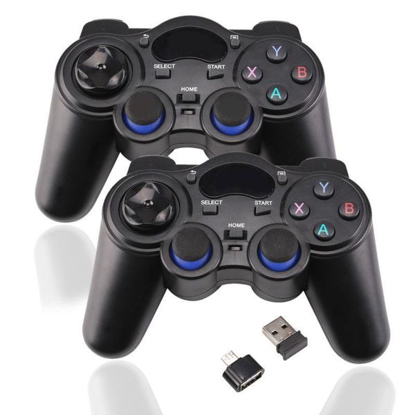 2.4g wireless game controller gamepad with micro usb /type-c otg converter adapter for android tv box smartphone for pc ps3 360
2.4g wireless game controller gamepad with micro usb /type-c otg converter adapter for android tv box smartphone for pc ps3 360