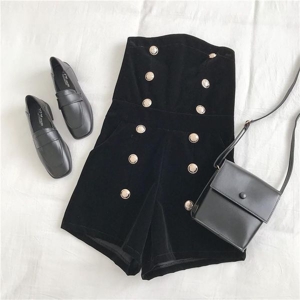 women's jumpsuits & rompers double breasted gold velvet jumpsuit women 2021 autumn and winter korean retro tube wide-leg pants trend, Black;white
women's jumpsuits & rompers double breasted gold velvet jumpsuit women 2021 autumn and winter korean retro tube wide-leg pants trend, Black;white