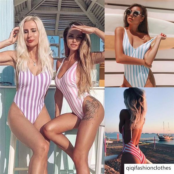 2021 single backless bikini fashion striped holiday triangle one piece swimsuit woman, White;black
2021 single backless bikini fashion striped holiday triangle one piece swimsuit woman, White;black