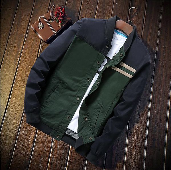 autumn korean men's jacket new cultivate one's morality short paragraph color matching collar jacket male baseball uniform, Black;brown
autumn korean men's jacket new cultivate one's morality short paragraph color matching collar jacket male baseball uniform, Black;brown