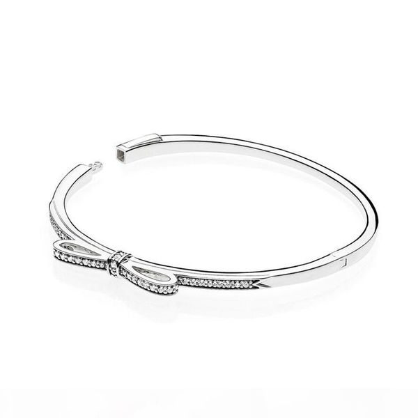 new arrival 925 sterling silver sparkling bow bangle bracelet original box for pandora cz diamond women weddnig gift jewelry bracelet set, Black
new arrival 925 sterling silver sparkling bow bangle bracelet original box for pandora cz diamond women weddnig gift jewelry bracelet set, Black