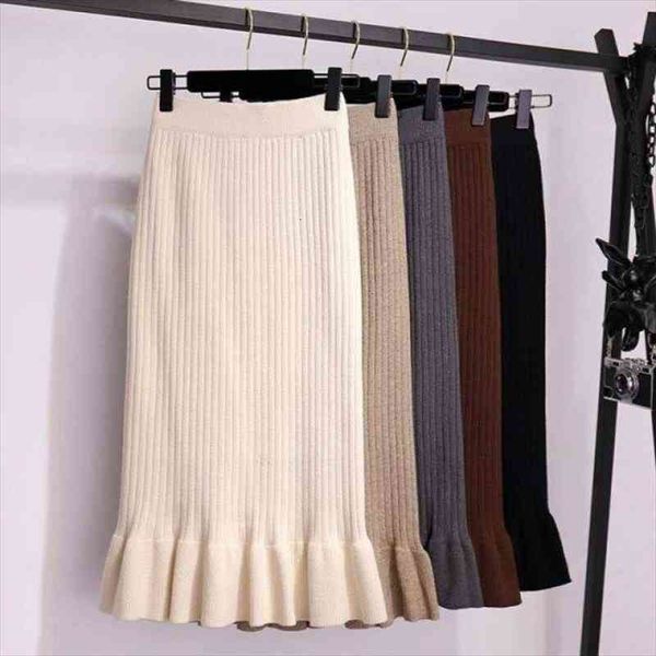 women knitted skirt spring autumn fashion elegant mermai solid ladies casual skirts womens high waist sweater skirt, Black
women knitted skirt spring autumn fashion elegant mermai solid ladies casual skirts womens high waist sweater skirt, Black