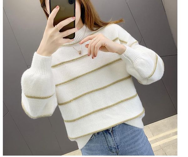 2021 spring and autumn winter with new style fashion long sleeve women's sweater coat@317, White;black 
2021 spring and autumn winter with new style fashion long sleeve women's sweater coat@317, White;black