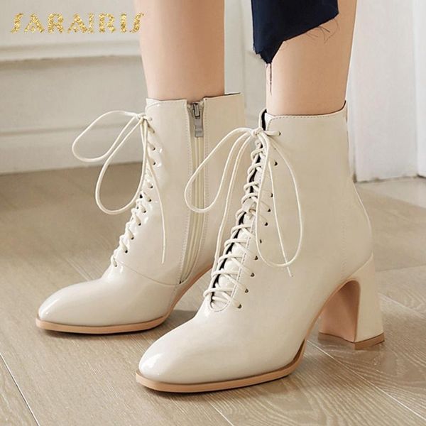 brand new big size 48 hoof high heels fashionable shoelaces winter shoes women office lady ankle boots female, Black
brand new big size 48 hoof high heels fashionable shoelaces winter shoes women office lady ankle boots female, Black