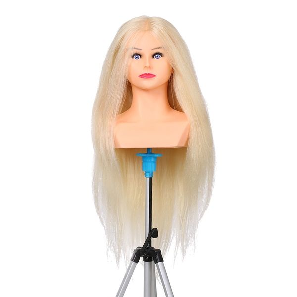 100% human hair mannequin head for braiding manikin head for hairdresser professional cosmetology dummy head w11266, Black
100% human hair mannequin head for braiding manikin head for hairdresser professional cosmetology dummy head w11266, Black