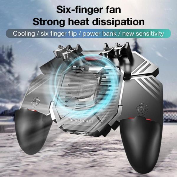 game controllers & joysticks pubg controller helper ak77 mobile phone gamepad radiator handle water-cooled fan six fingers pugb power bank1
game controllers & joysticks pubg controller helper ak77 mobile phone gamepad radiator handle water-cooled fan six fingers pugb power bank1