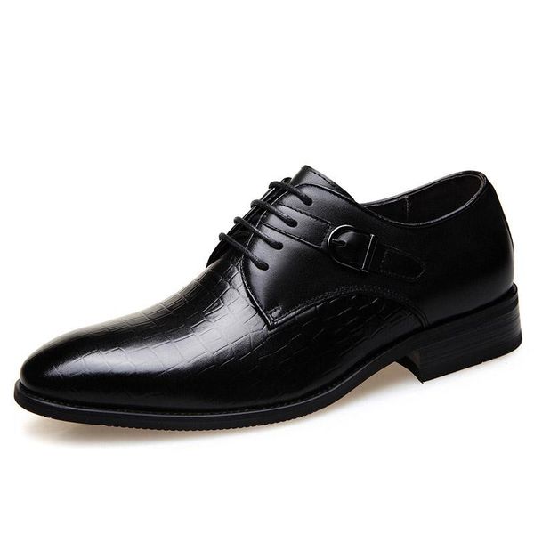 dress shoes 2021 fashion luxury crocodile lace men's leather england pointed business suits breathable cowhide men, Black
dress shoes 2021 fashion luxury crocodile lace men's leather england pointed business suits breathable cowhide men, Black