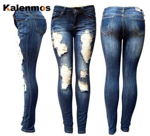 kalenmos рваные джинсы женские длинные denim брюки карандаш sexy 2020 осень брюки solid тощий jean ropa de mujer женской одежды, Blue
kalenmos рваные джинсы женские длинные denim брюки карандаш sexy 2020 осень брюки solid тощий jean ropa de mujer женской одежды, Blue