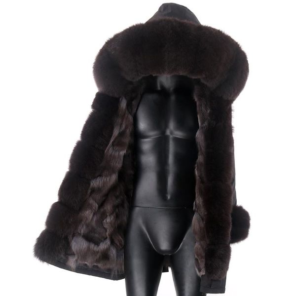 men's down & parkas real fur coat natural collar hood winter jacket men waterproof long parka warm outerwear streetwear detachable, Black
men's down & parkas real fur coat natural collar hood winter jacket men waterproof long parka warm outerwear streetwear detachable, Black