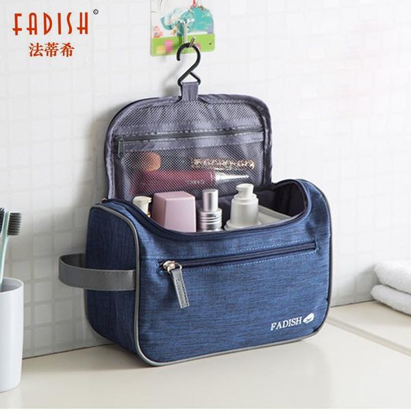 fadish waterproof men oxford cosmetic bag hanging makeup bag travel organizer large necessaries make up case wash toiletry
fadish waterproof men oxford cosmetic bag hanging makeup bag travel organizer large necessaries make up case wash toiletry