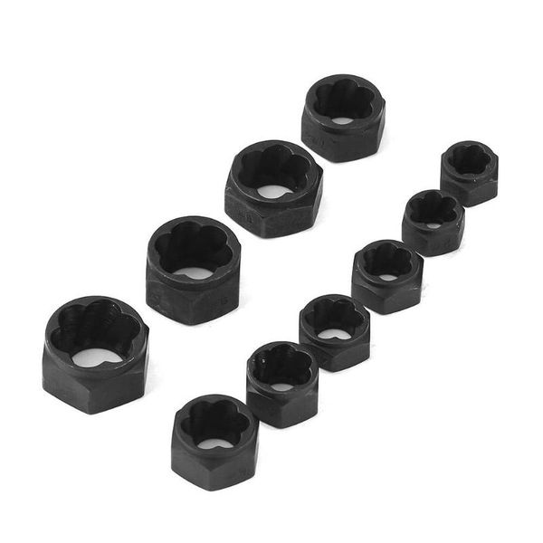 10pcs/set stud extractor broken bolt screw removal hand tools set threading tools kit damaged nut bolt remover kits
10pcs/set stud extractor broken bolt screw removal hand tools set threading tools kit damaged nut bolt remover kits