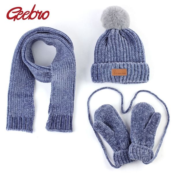 geebro 0-3 years old baby hat scarf gloves winter warm corchet chenille slouchy beanie and scarf for boys and girls kids set y201024, Blue;gray
geebro 0-3 years old baby hat scarf gloves winter warm corchet chenille slouchy beanie and scarf for boys and girls kids set y201024, Blue;gray