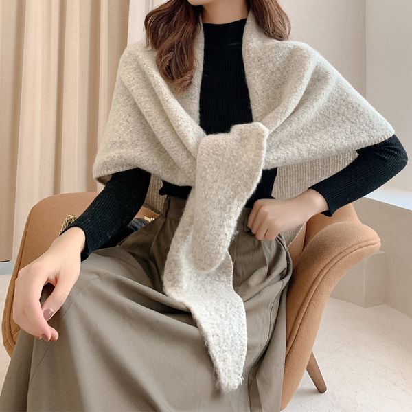 imitation cashmere shawl for women to wear scarves in autumn; winter air conditioning room; korean version with skirt, shirt and sweater, Blue;gray
imitation cashmere shawl for women to wear scarves in autumn; winter air conditioning room; korean version with skirt, shirt and sweater, Blue;gray