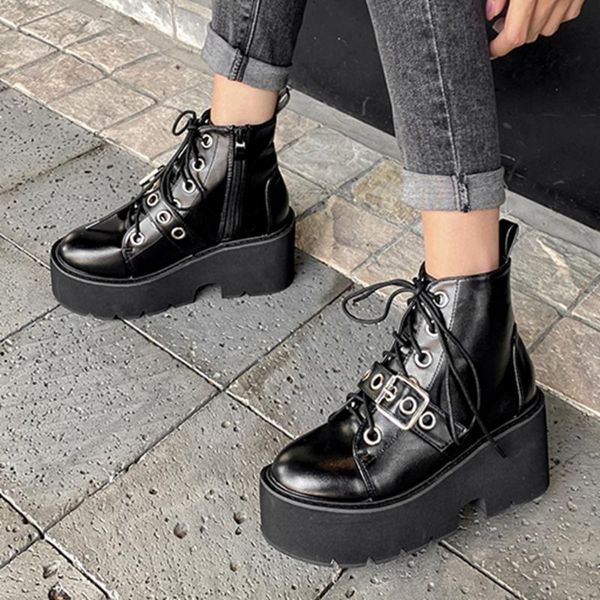 boots bonjomarisa brand arrival ladies solid lace up zipper ankle women thick bottom fashion design cool woman, Black
boots bonjomarisa brand arrival ladies solid lace up zipper ankle women thick bottom fashion design cool woman, Black
