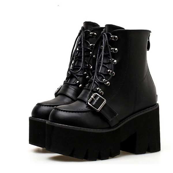 женская обувь lace up платформа boots женщины черный гот сапоги лодыжки для женщин пряжки ремень высокий каблук martin, Black
женская обувь lace up платформа boots женщины черный гот сапоги лодыжки для женщин пряжки ремень высокий каблук martin, Black