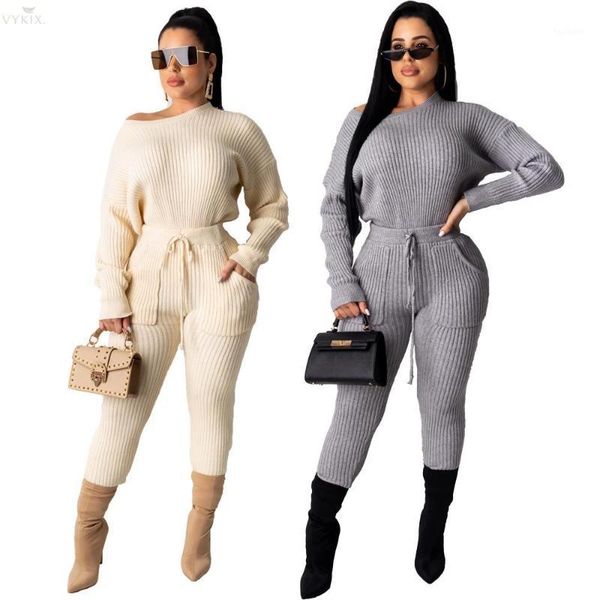womens tracksuit set suit knitted long sleeve two piece set and pants autumn winter warm matching sets casual women outfits1, White
womens tracksuit set suit knitted long sleeve two piece set and pants autumn winter warm matching sets casual women outfits1, White