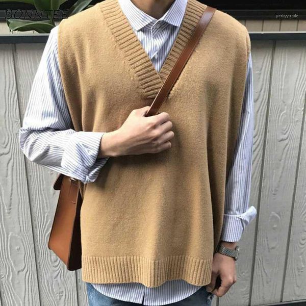 men's vests sweater vest solid simple v-neck sleeveless sweaters chic mens daily outwear waistcoat all-match korean style vintage casua, Black;white
men's vests sweater vest solid simple v-neck sleeveless sweaters chic mens daily outwear waistcoat all-match korean style vintage casua, Black;white