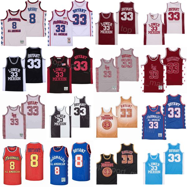 men mcdonalds 33 lower merion high school basketball jersey alternate college black white blue red grey team color for sport fans hiphop all
men mcdonalds 33 lower merion high school basketball jersey alternate college black white blue red grey team color for sport fans hiphop all