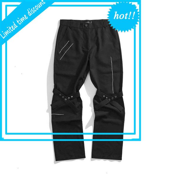 black embroidery loose casual trousers men and women straight knee lace up streetwear suit pants
black embroidery loose casual trousers men and women straight knee lace up streetwear suit pants