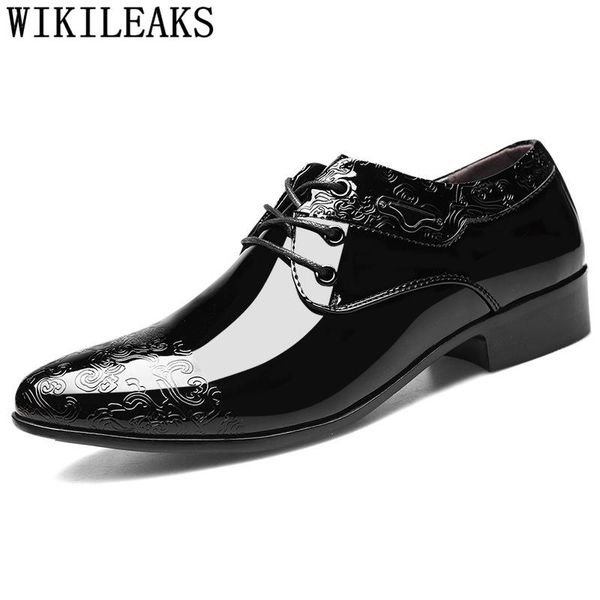 dress shoes formal men classic coiffeur wedding patent leather casual italian plus size oxford for, Black
dress shoes formal men classic coiffeur wedding patent leather casual italian plus size oxford for, Black