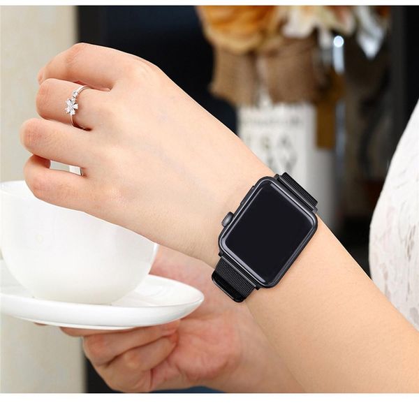 миланцы ремешок для apple часы группы 44мм 40мм iwatch диапазона 42мм 38мм из нержавеющей стали пояса серии браслет компании apple часы 3 4, Black;brown
миланцы ремешок для apple часы группы 44мм 40мм iwatch диапазона 42мм 38мм из нержавеющей стали пояса серии браслет компании apple часы 3 4, Black;brown