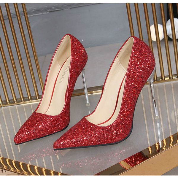 2020 and spring shallow mouth fashion stiletto sequins women's shoes big size 570c, Black
2020 and spring shallow mouth fashion stiletto sequins women's shoes big size 570c, Black