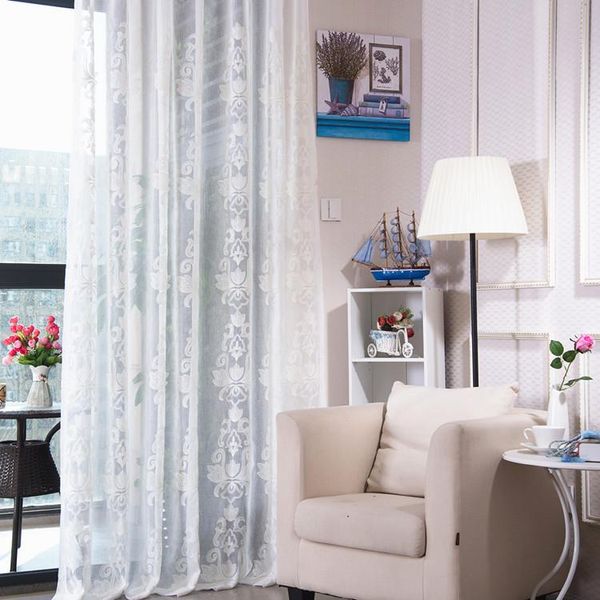 european and american style white cotton embroidery yarn screens for living room bedroom curtains
european and american style white cotton embroidery yarn screens for living room bedroom curtains