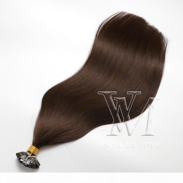 vmae brazilian indian peruvian #2 darkest brown color 10" to 26" inch straight flat tip human hair extensions, Black
vmae brazilian indian peruvian #2 darkest brown color 10" to 26" inch straight flat tip human hair extensions, Black