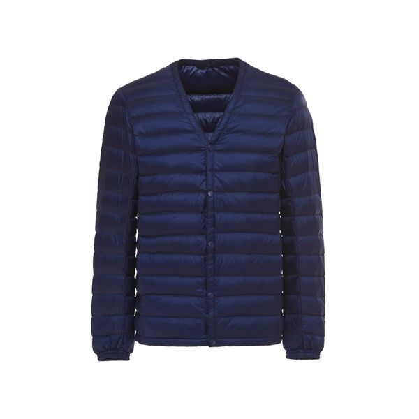 2021 new ultra light down jacket men single breasted portable v neck spring autumn winter without collar warm liner 3339, Black
2021 new ultra light down jacket men single breasted portable v neck spring autumn winter without collar warm liner 3339, Black