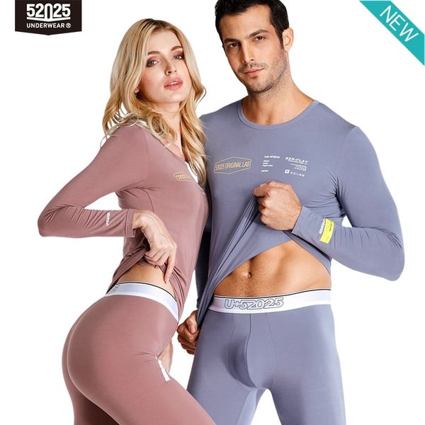 52025 women soft comfortable fashion long johns modal underwear set men thermal 201023, Black;white
52025 women soft comfortable fashion long johns modal underwear set men thermal 201023, Black;white