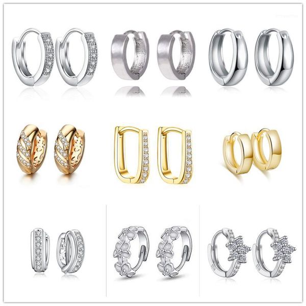 shuangr 32 pairs different style punk geometric metal small circle hoop earrings for womens girls fashion jewelry1, Golden;silver
shuangr 32 pairs different style punk geometric metal small circle hoop earrings for womens girls fashion jewelry1, Golden;silver