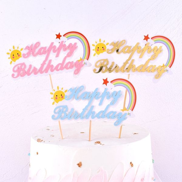 qczgk for laser rainbow plug-in for cake decoration flag card creative children's gxfj5 year old cake one table cakedessert
qczgk for laser rainbow plug-in for cake decoration flag card creative children's gxfj5 year old cake one table cakedessert