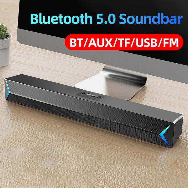 tv sound bar aux audio usb wired and wireless bluetooth speaker for tv pc home theater surround soundbar cool atmosphere light
tv sound bar aux audio usb wired and wireless bluetooth speaker for tv pc home theater surround soundbar cool atmosphere light