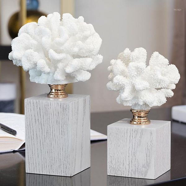 decorative objects & figurines european-style white artificial coral ornaments resin marble art living room bookcase decoration solid wood b
decorative objects & figurines european-style white artificial coral ornaments resin marble art living room bookcase decoration solid wood b
