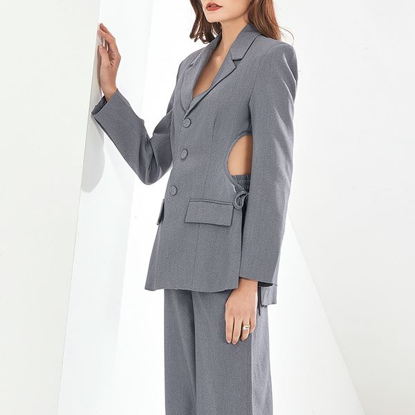 2020 зимняя новая мода элегантный костюм воротник cut sexy вырезов животом outfit однобортный зашнуровать костюм куртка для женщин, White;black
2020 зимняя новая мода элегантный костюм воротник cut sexy вырезов животом outfit однобортный зашнуровать костюм куртка для женщин, White;black