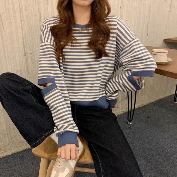 hipster striped loose sweatshirt women hollow out spring autumn korean fashion brand crop female hoodies oversize new1, Black
hipster striped loose sweatshirt women hollow out spring autumn korean fashion brand crop female hoodies oversize new1, Black