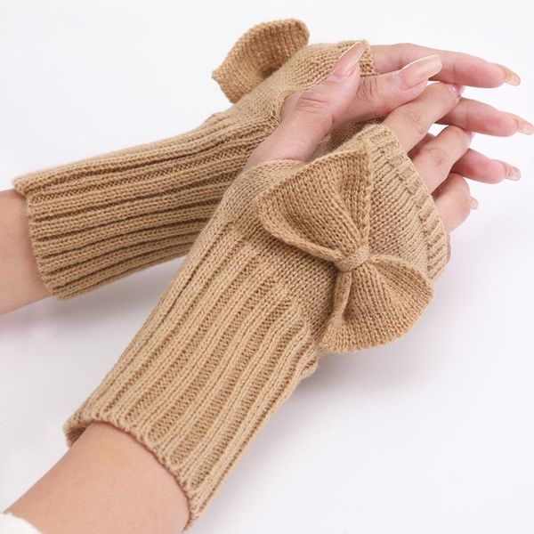 sparsil autumn winter women fingerless gloves lovely bow gloves knitted warm soft half finger student exposed finger mittens, Blue;gray
sparsil autumn winter women fingerless gloves lovely bow gloves knitted warm soft half finger student exposed finger mittens, Blue;gray