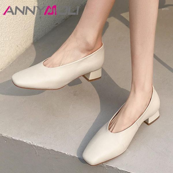 annymoli natural genuine leather square toe med heels women shoes pumps block heel office ladies footwear spring brown size 401, Black
annymoli natural genuine leather square toe med heels women shoes pumps block heel office ladies footwear spring brown size 401, Black