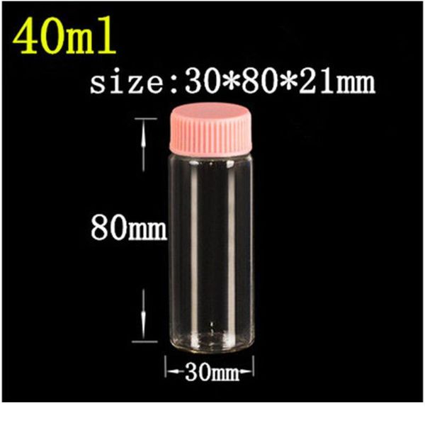 30*80*21mm 40ml glass jars with plastic cap transparent empty glass bottles jars containers 24pcs/lot 30*80*2 bbymkf
30*80*21mm 40ml glass jars with plastic cap transparent empty glass bottles jars containers 24pcs/lot 30*80*2 bbymkf
